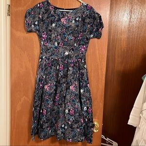 Emily and Fin “Fern” Dress in Floral Print - Size S (UK 10, US 6)